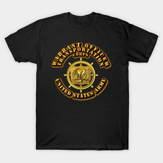 Warrant Officer - Transportation Corp T-Shirt by twix123844